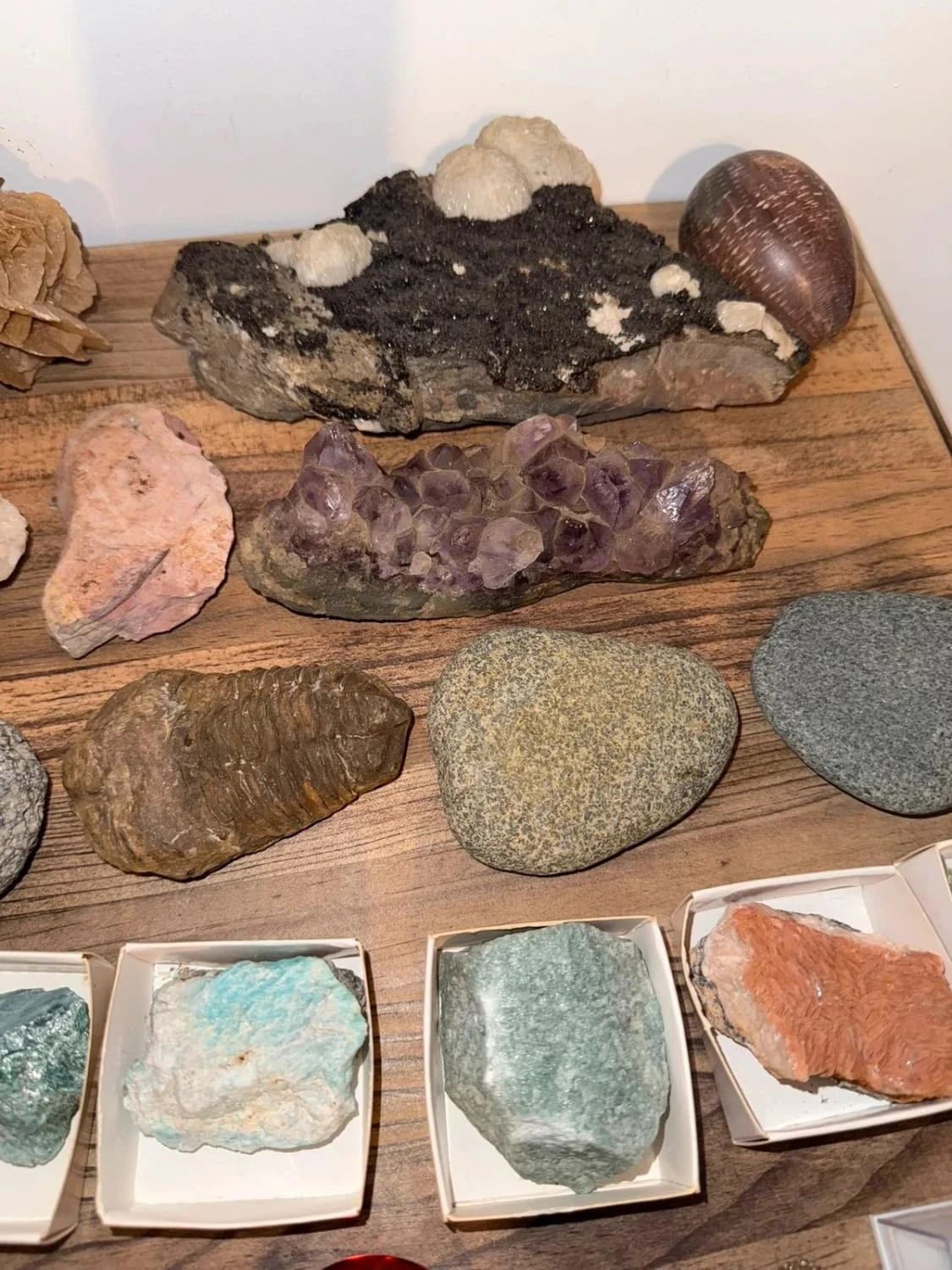 Lotes de pedra coleção minerais em muito bom estado – photo 3